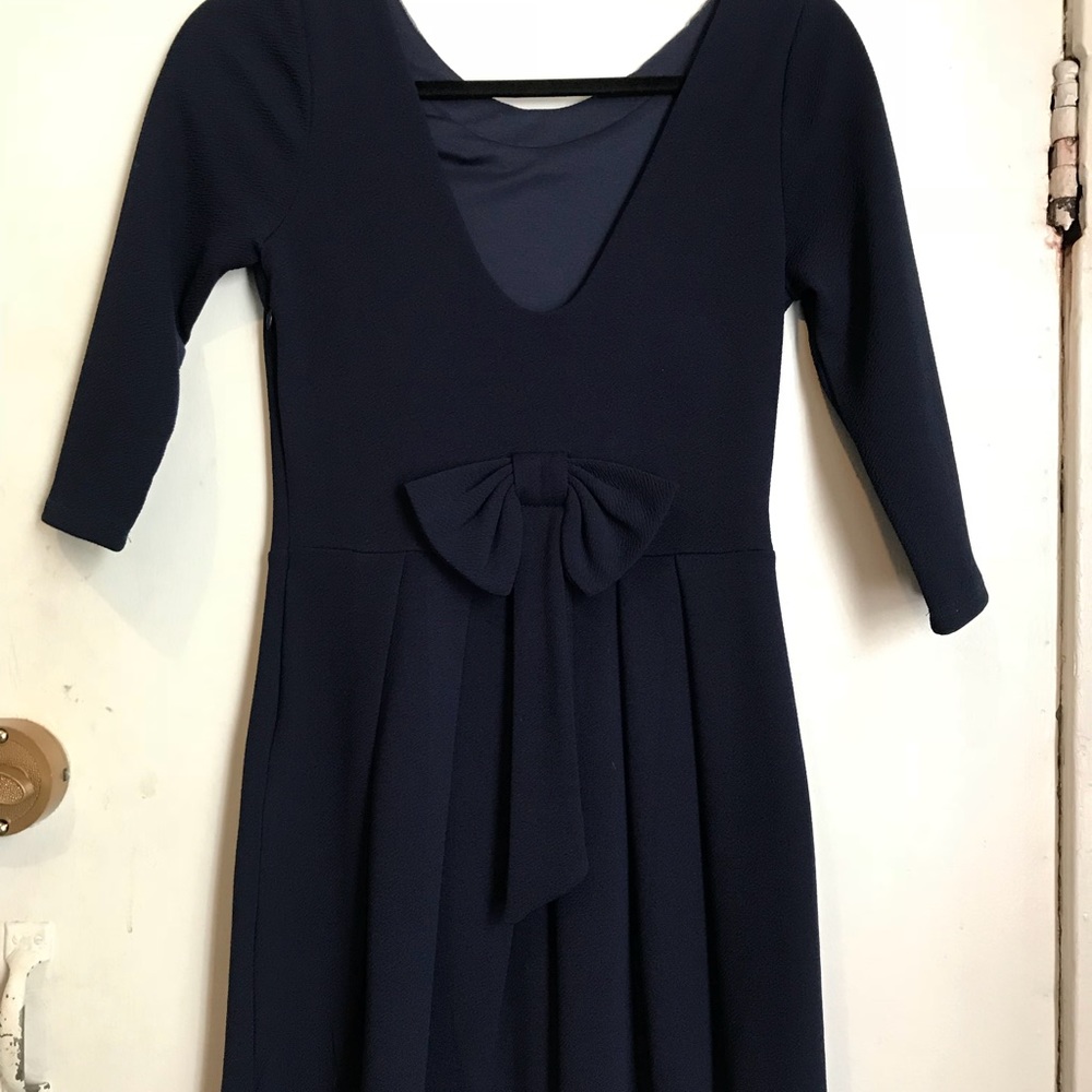 Mi ami navy cocktail dress